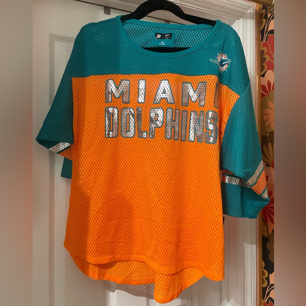 Miami Dolphins women’s NFL jersey NWT